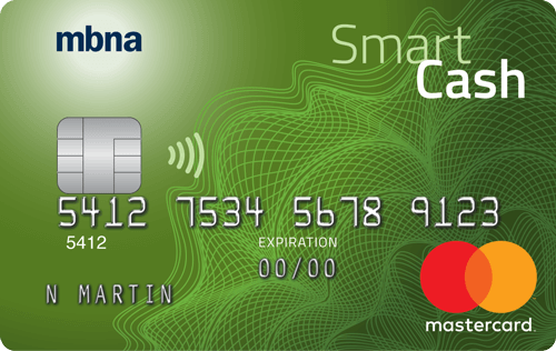 MBNA Smart Cash Platinum Plus Mastercard view detail