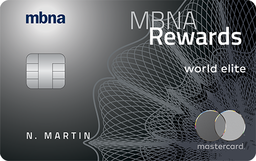 MBNA Rewards Points Value & MBNA Rewards Credit Cards